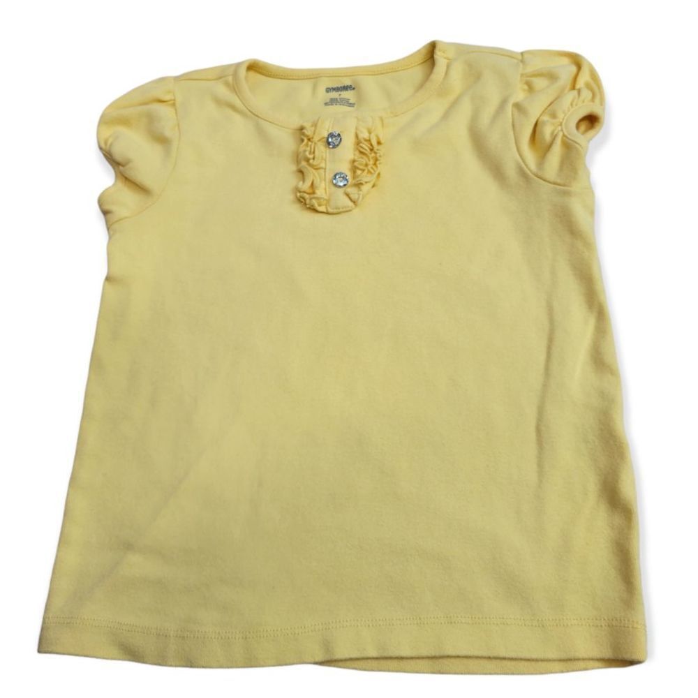 Gymboree yellow shirt 7